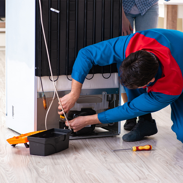 how much do you charge for refrigerator repair services in Bethany Beach DE